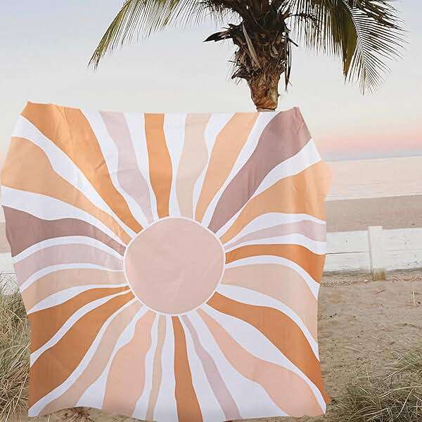 Waterproof Sandproof Beach Blanket, 9 Ft X 10 Ft Extra Large Beach Mat for 8 Adults, Lightweight Polyester Outdoor Picnic Blanket for Travel, Hiking, Camping, Beach Accessories for Vacation - Image 9