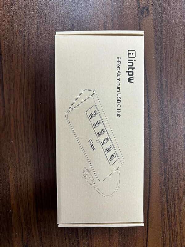 intpw USB C Hub, P9 USB C Hub Multiport Adapter with 4K@60Hz HDMI, PD 100W, Type-C & 2 USB A 3.0 5Gbps, 2 USB A 2.0, SD/TF Card Reader, Aluminum USB Hub for Laptop, iPhone 17 Series, MacBook, iPad - Image 9