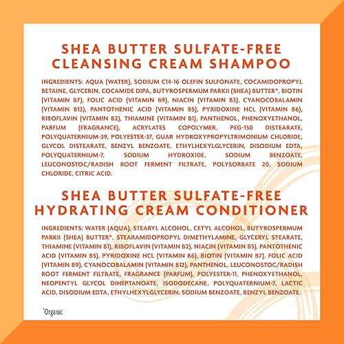 Cantu Shampoo & Conditioner with Shea Butter for Natural Hair, 13.5 fl oz (Pack of 2) - Image 9