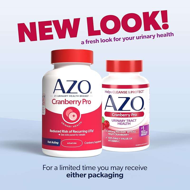 AZO Cranberry Pro, Cranberry Pills for Women & Men, 600mg Pacran, Made with Concentrated Whole Fruit Cranberry Powder to Help Cleanse and Protect The Urinary Tract*, Sugar Free, Non-GMO, 100 Softgels - Image 3