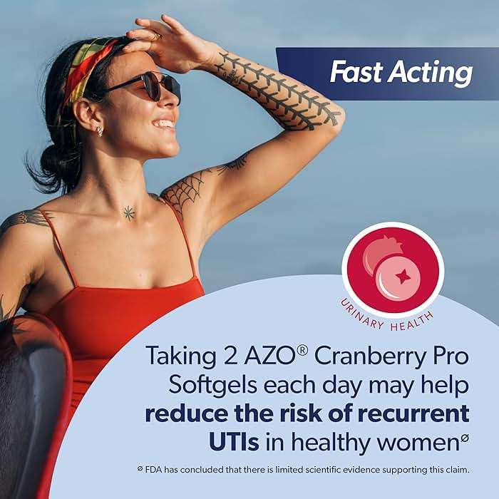 AZO Cranberry Pro, Cranberry Pills for Women & Men, 600mg Pacran, Made with Concentrated Whole Fruit Cranberry Powder to Help Cleanse and Protect The Urinary Tract*, Sugar Free, Non-GMO, 100 Softgels - Image 5