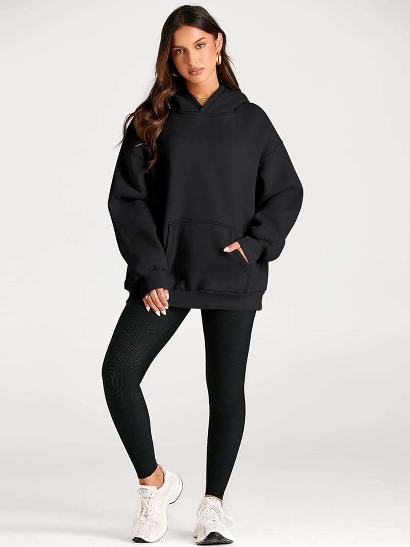 Trendy Queen Womens Oversized Hoodies Pullover Sweatshirts Casual Fall Clothes - Image 5