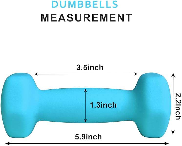 Balelinko Home Gym Equipment Workouts Strength Training Weight Loss Pilates Weights Yoga Sets Weights for Women, Men, Seniors and Youth - Image 2