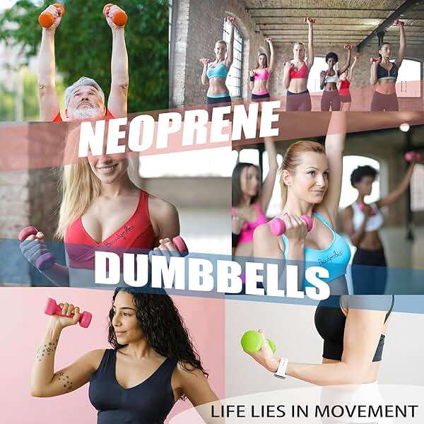 Balelinko Home Gym Equipment Workouts Strength Training Weight Loss Pilates Weights Yoga Sets Weights for Women, Men, Seniors and Youth - Image 7