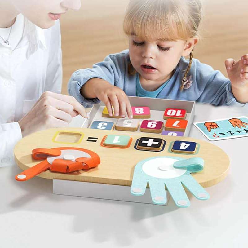 TOP BRIGHT Preschool Number Blocks Counting Toy for Toddlers 3-5 Year Old Boys Girls, Montessori Math Manipulatives, Educational Learning Gift with Storage Box - Image 2