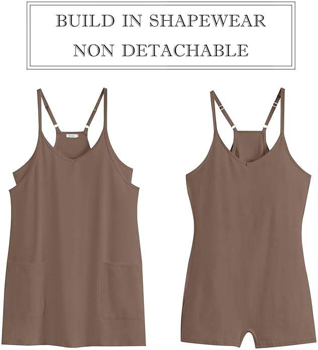 ANRABESS Women Athletic Dress Summer Tennis Workout Active Sports Mini Romper Dress Built in Shorts Travel Vacation Clothes - Image 6