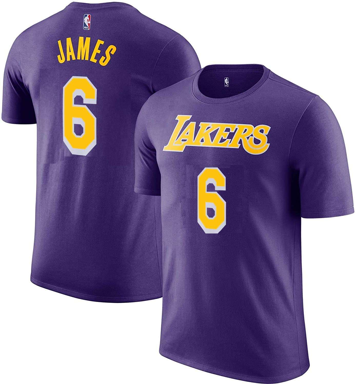 NBA Boys Youth 8-20 Official Player Name & Number Game Time Performance Polyester T-Shirt - Image 2