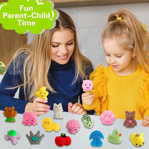 100 Pack Squishies Toys, Tiny Mochi Squishy Fidget Toys Random Bulk Party Favors for Kids 4- 8 8-12 Goodie Bag Pinata Stocking Stuffers Classroom Prizes Treasure Box Egg Fillers Girls - Image 8