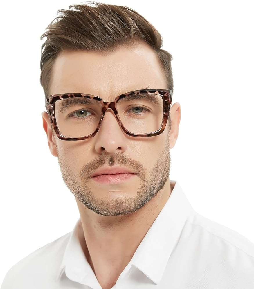 WEMOOTANTS Oversized Reading Glasses for Women Men Bold Large Square Readers 1.0 1.25 1.5 1.75 2.0 2.25 2.5 to 3.5 - Image 2
