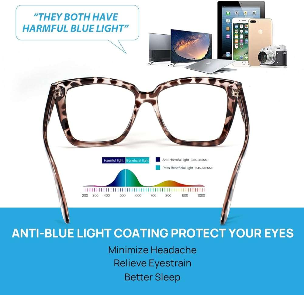 WEMOOTANTS Oversized Reading Glasses for Women Men Bold Large Square Readers 1.0 1.25 1.5 1.75 2.0 2.25 2.5 to 3.5 - Image 4