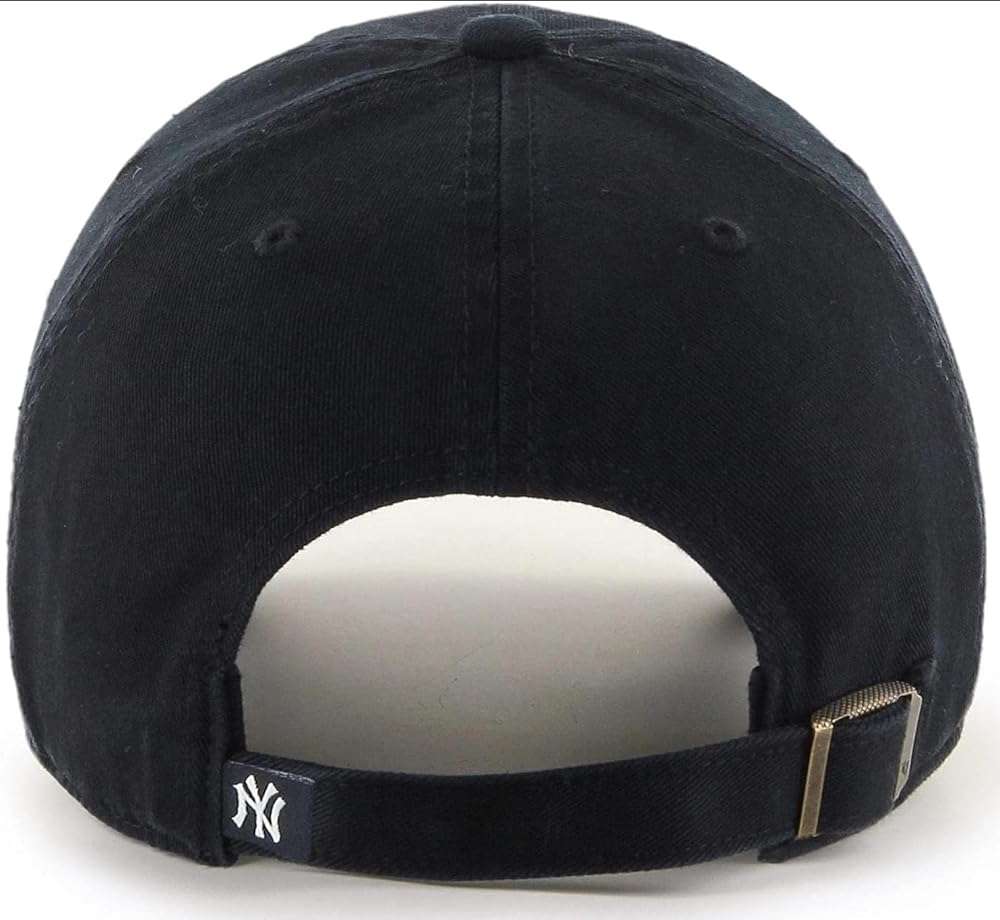 47 MLB Black/Black Clean Up Adjustable Hat Cap, Adult One Size (New York Yankees) - Image 2