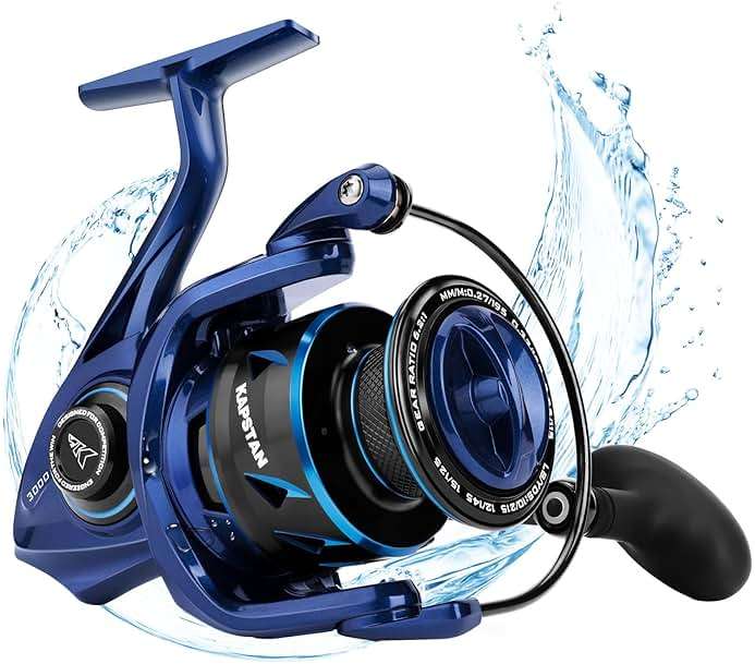 KastKing Kapstan Elite Saltwater Spinning Fishing Reel, Up to 55LBs Max Drag, IPX6 Waterproof & Corrosion-Resistant Bearing System - Ideal Fishing Gifts for Saltwater Fishing - Image 1