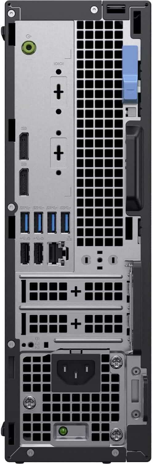 Dell Optiplex 5060 Desktop Computer | Hexa Core Intel i5 (3.2) | 32GB DDR4 RAM | 1TB SSD Solid State | Windows 11 Professional | Home or Office PC (Renewed), Black - Image 4