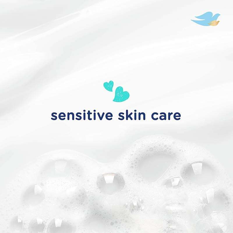 Baby Dove Sensitive Skin Care Baby Wash Fragrance Free Moisture For Baby Bath Time Fragrance Free and Hypoallergenic, Washes Away Bacteria 34 oz (Pack of 1) - Image 11