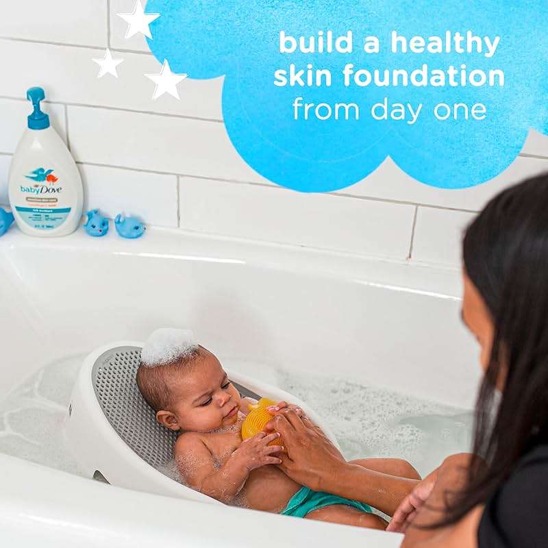 Baby Dove Sensitive Skin Hydrating Body Wash | Tear-Free & Hypoallergenic | Pediatrician Tested | 34oz - Image 5