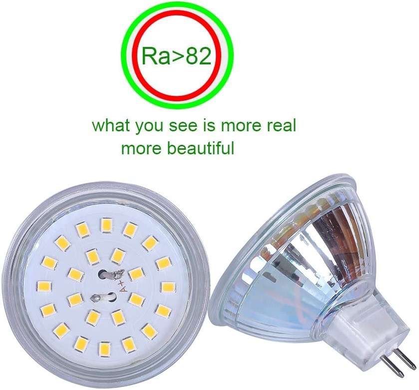 ukzboss mr16 120V Dimmable 5w Warm White 2700K led Spotlight Bulb lamp 50w Halogen Replacement for Tracking Light floodlight Fixture (120V dimmable 5W 2700K) - Image 9