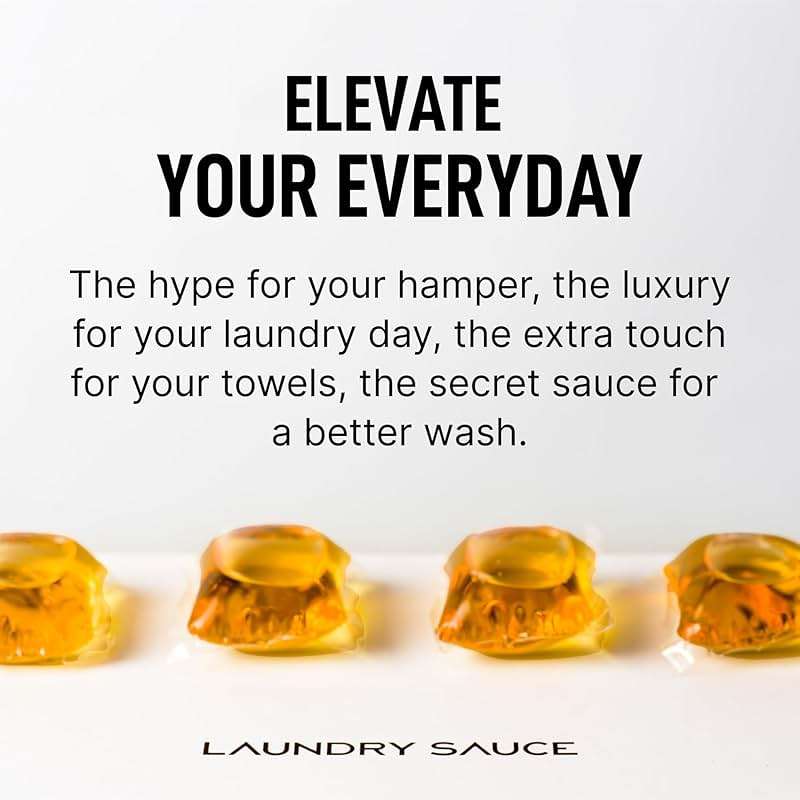 Laundry Sauce - Luxury Scented Laundry Detergent Pods & Scent Booster Bundle (Australian Sandalwood), Premium Laundry Washing Pods with High-End, Sophisticated Fragrances, Dye Free & HE Compatible - Image 7