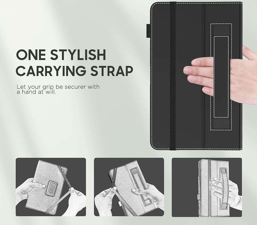 MoKo for Amazon Kindle Fire Max 11 Case (13th Generation, 2023 Release) 11" - Slim Folding Stand Cover Case for Fire 11 Tablet with Auto Wake/Sleep, Black - Image 5