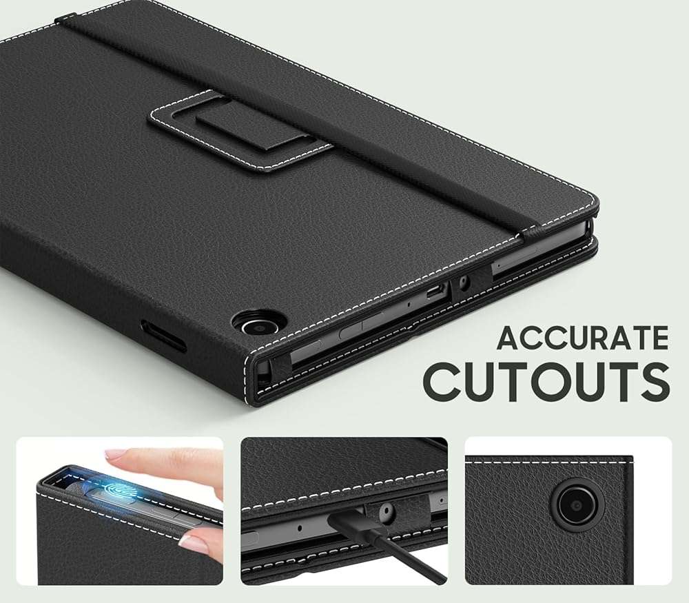 MoKo for Amazon Kindle Fire Max 11 Case (13th Generation, 2023 Release) 11" - Slim Folding Stand Cover Case for Fire 11 Tablet with Auto Wake/Sleep, Black - Image 7