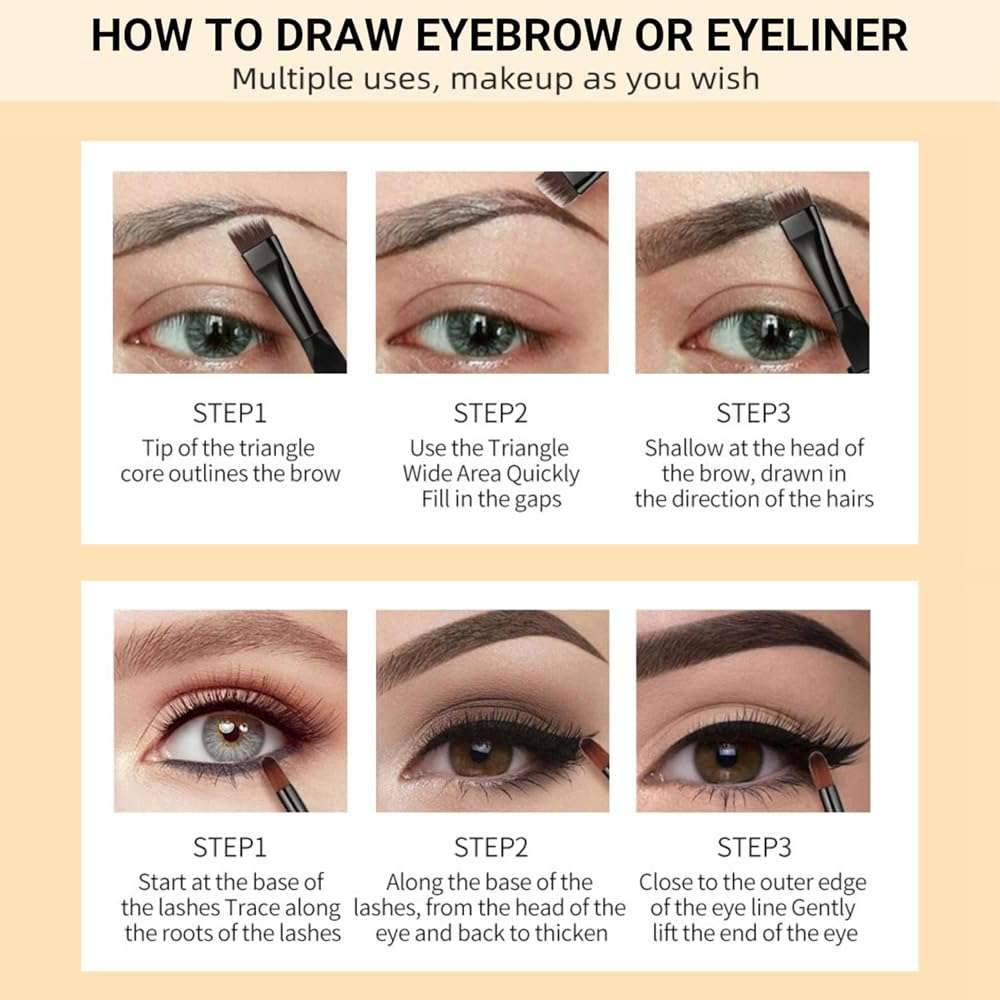 Eyebrow Pomade - Waterproof Brow Pomade for Long-lasting Results,Smudge Proof and Sweat Resistant Formula,Natural Eyebrow Makeup for All Skin Types and Tones - Dark Brown - Image 6