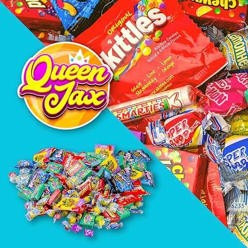 Pinata Candy Mix- Assorted Candy Variety Pack - 2 lb - Individually Wrapped - Piñata Mix - Sour Candies, Bubble Gum, Fruity Sweets, Chewy Sweets- Large Bulk Candies For Party Bags - Father's Day - Image 7