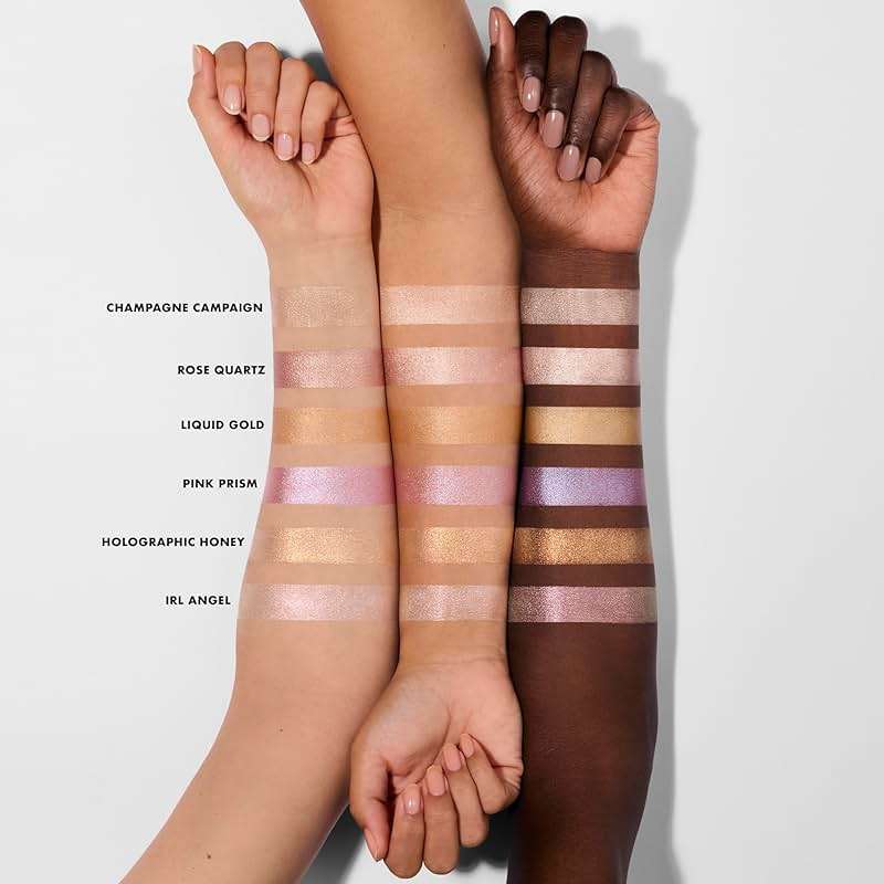 e.l.f. Halo Glow Highlight Beauty Wand, Liquid Highlighter Wand For Luminous, Glowing Skin, Buildable Formula, Vegan & Cruelty-free,Champagne Campaign - Image 3