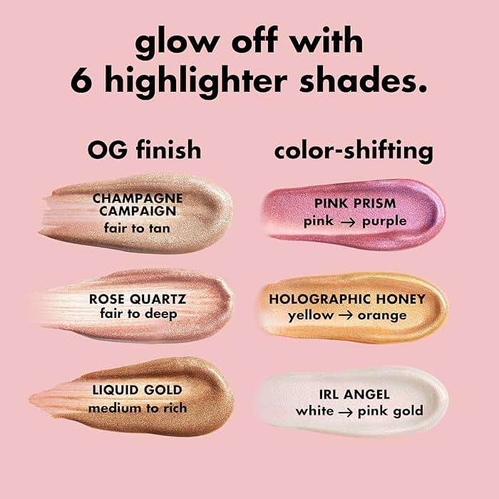 e.l.f. Halo Glow Highlight Beauty Wand, Liquid Highlighter Wand For Luminous, Glowing Skin, Buildable Formula, Vegan & Cruelty-free,Champagne Campaign - Image 6