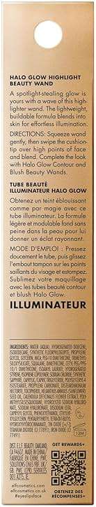 e.l.f. Halo Glow Highlight Beauty Wand, Liquid Highlighter Wand For Luminous, Glowing Skin, Buildable Formula, Vegan & Cruelty-free,Champagne Campaign - Image 7