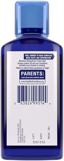Mucinex Fast-Max Kickstart Severe Cold and Flu Medicine for Adults, Liquid Cold Medicine & Cough Medicine for Adults, Generic Expectorant Guaifenesin & Cough Suppressant Dextromethorphan, 2x6 fl oz - Image 13