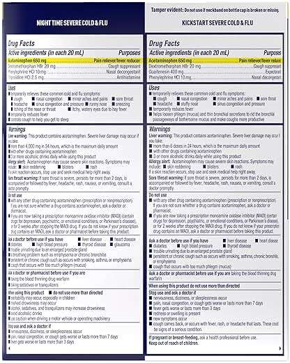 Mucinex Fast-Max Kickstart Severe Cold and Flu Medicine for Adults, Liquid Cold Medicine & Cough Medicine for Adults, Generic Expectorant Guaifenesin & Cough Suppressant Dextromethorphan, 2x6 fl oz - Image 8