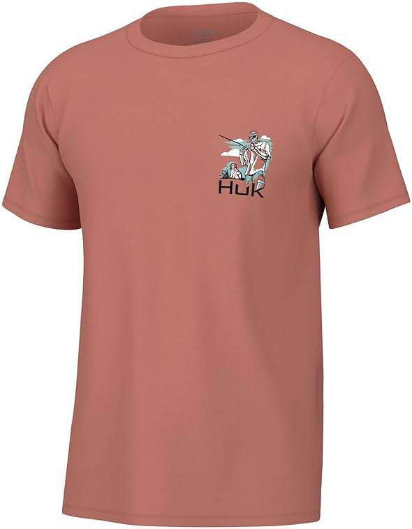 HUK Mens Fishing Graphic Tee, Performance Short Sleeve, Quick-Dry - Image 2