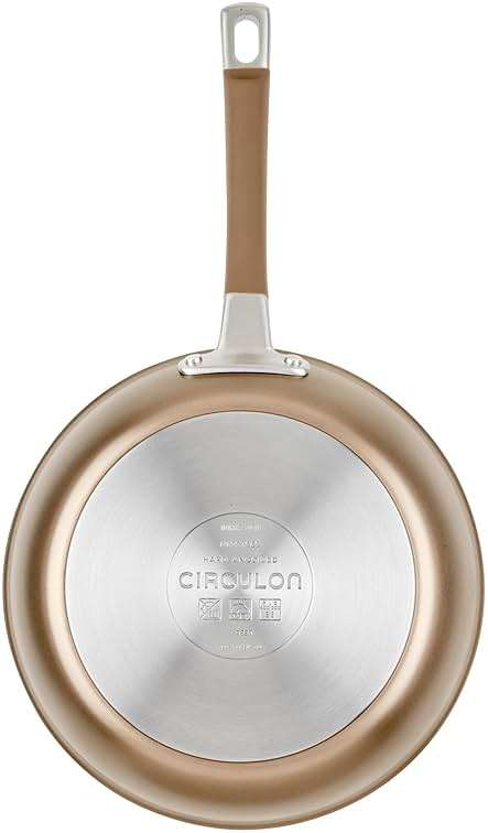 Circulon Premier Professional Hard Anodized Nonstick Cookware Induction Pots and Pans Set Nonstick, Home Essentials, 12-Piece, Bronze - Image 11