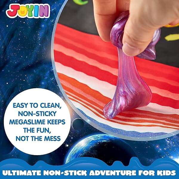 JOYIN Slime Party Favors, 36 Pack Galaxy Slime Cup - Stretchy, Non-Sticky, Mess-Free, Stress Relief, and Safe - Toys for Girls and Boys - Classroom Reward, Party Supplies - Image 4