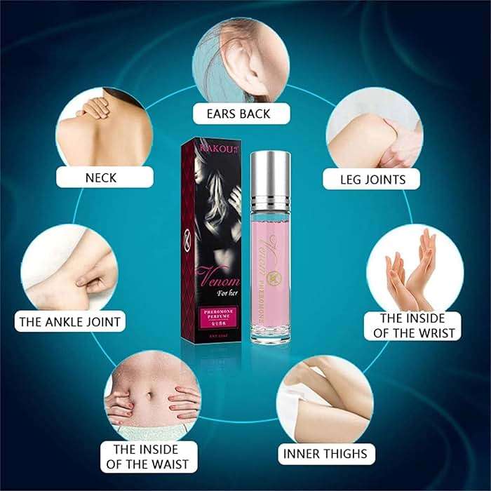 masatow Women Pheromone Perfume - Long-lasting and Addictive Personal Roll-on Pheromone Perfume Oil Fragrance - Cologne for Women to Attract Men - Image 2