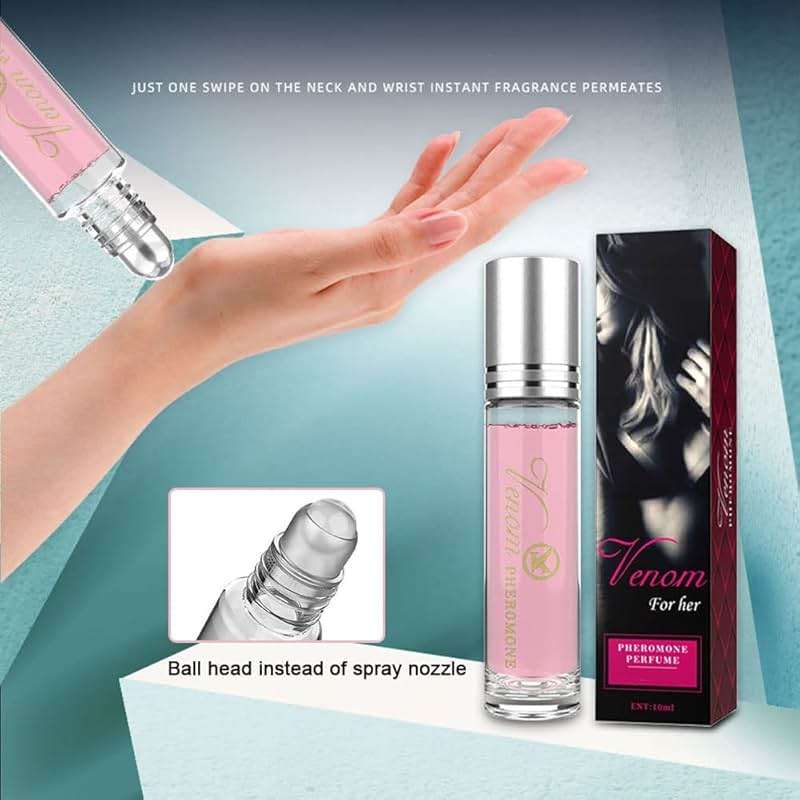 masatow Women Pheromone Perfume - Long-lasting and Addictive Personal Roll-on Pheromone Perfume Oil Fragrance - Cologne for Women to Attract Men - Image 3