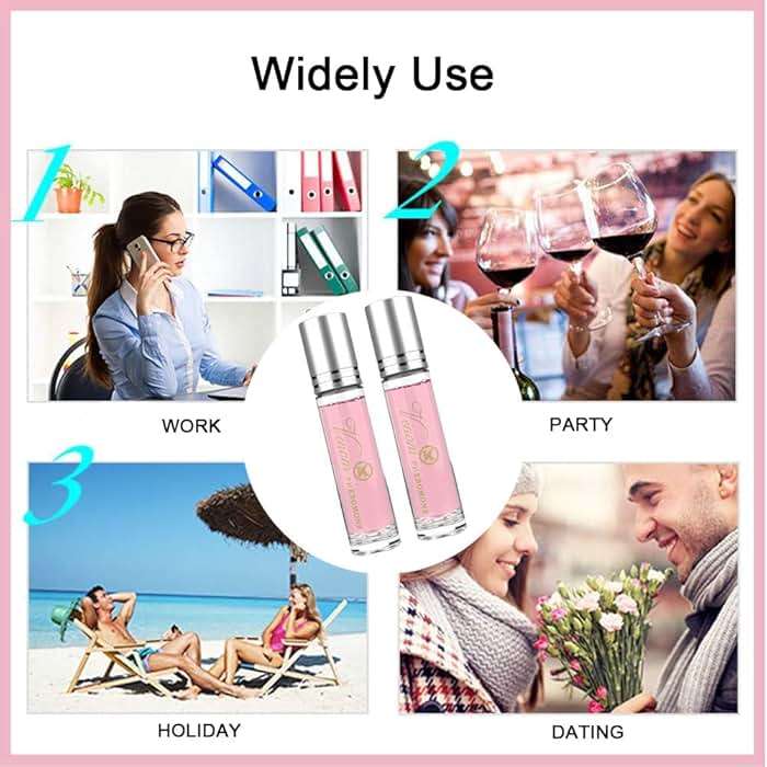 masatow Women Pheromone Perfume - Long-lasting and Addictive Personal Roll-on Pheromone Perfume Oil Fragrance - Cologne for Women to Attract Men - Image 6