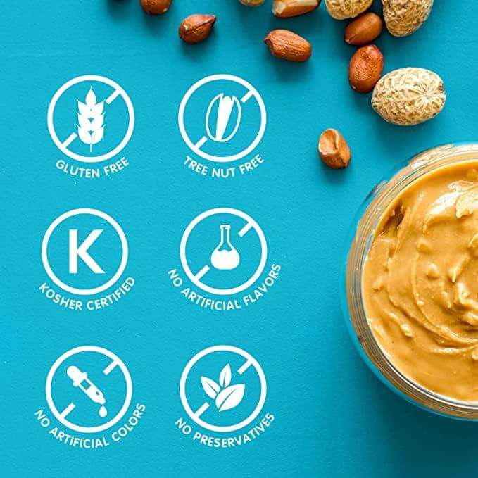 SKIPPY Creamy Peanut Butter Spread, No Sugar Added Peanut Butter, 7 g Protein Per Serving, 40 Oz Jar - Image 4