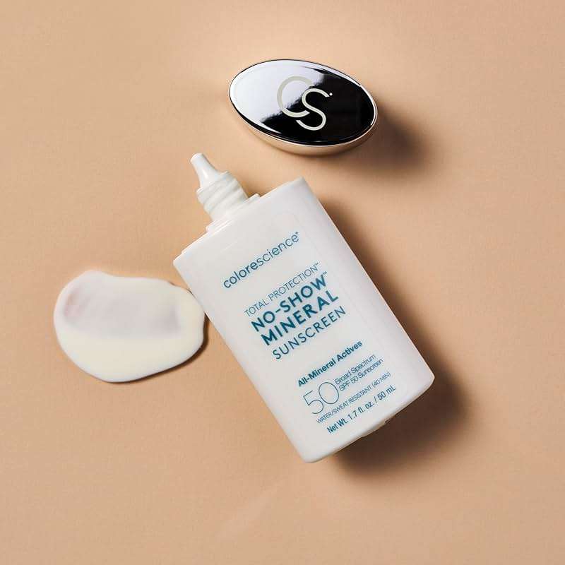 Colorescience Total Protection™ No-Show™ Mineral Sunscreen SPF 50, 100% Invisible all-mineral sunscreen for all skin tones & types - Image 3