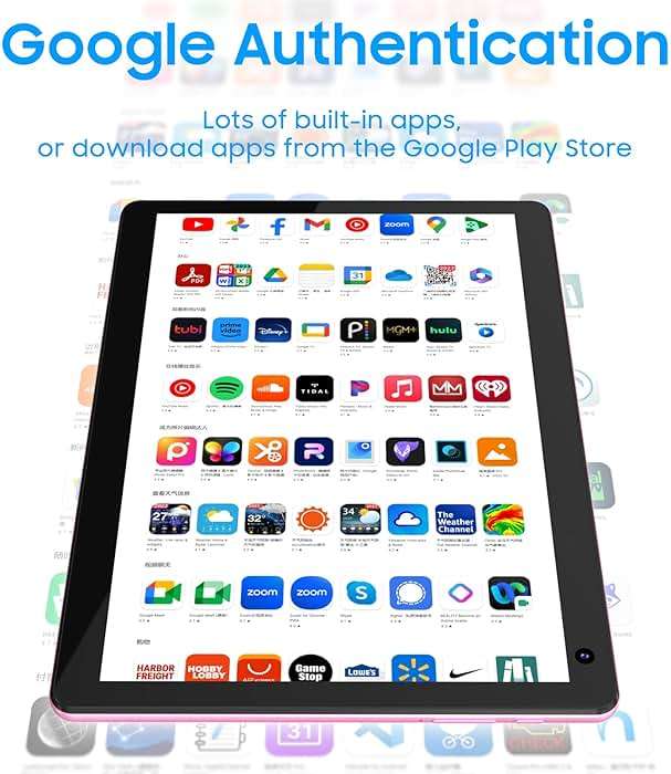 COOPERS Tablet 10 inch, Android 15 Tablet, 32GB ROM 1TB Expand Computer Tablets, Quad Core Processor 6000mAh Battery, 1280x800 IPS Touch Screen, 2+8MP Dual HD Camera, Bluetooth WiFi Tablets PC - Image 4