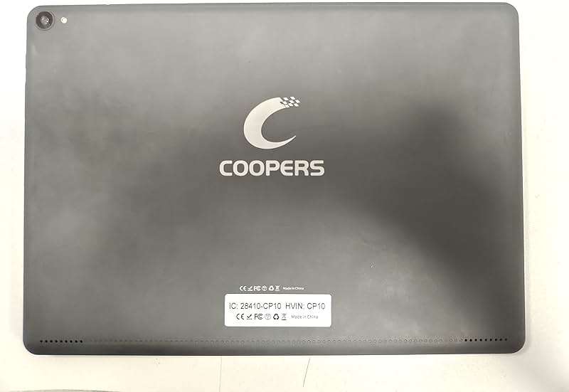 COOPERS Tablet 10 inch, Android 15 Tablet, 32GB ROM 1TB Expand Computer Tablets, Quad Core Processor 6000mAh Battery, 1280x800 IPS Touch Screen, 2+8MP Dual HD Camera, Bluetooth WiFi Tablets PC - Image 8