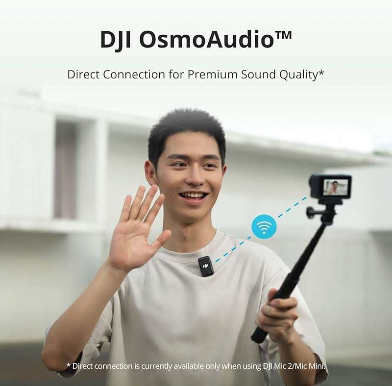 DJI Osmo Action 4 Adventure Combo, Waterproof Action Camera with 1/1.3" Sensor, 4K/120fps Video, Stunning Low-Light, 8h Extended Battery Life with 3 Batteries, 1.5m Extension Rod, Battery Case - Image 7