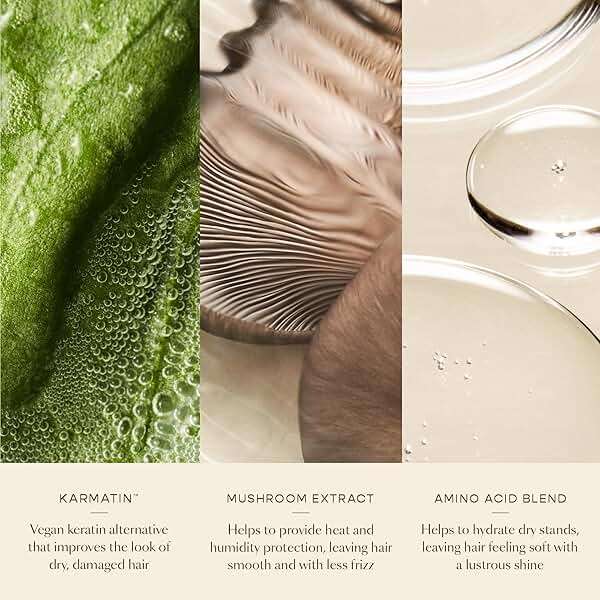 HYDR-8 Leave-In Conditioner, for Deep Hydration & Heat Protection, with Vegan Keratin, for Soft, Silky, Frizz Free Hair - Image 4