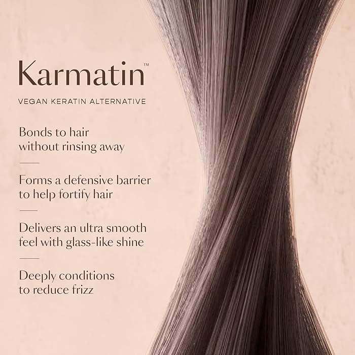HYDR-8 Leave-In Conditioner, for Deep Hydration & Heat Protection, with Vegan Keratin, for Soft, Silky, Frizz Free Hair - Image 5