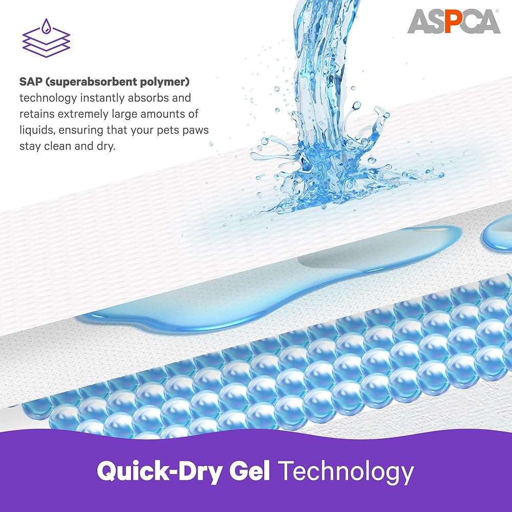 ASPCA Lavender Scented Cat Pad Refills for Litter Box System Size 16.9 x 11.4 Inch - Pack of 20 - Image 6