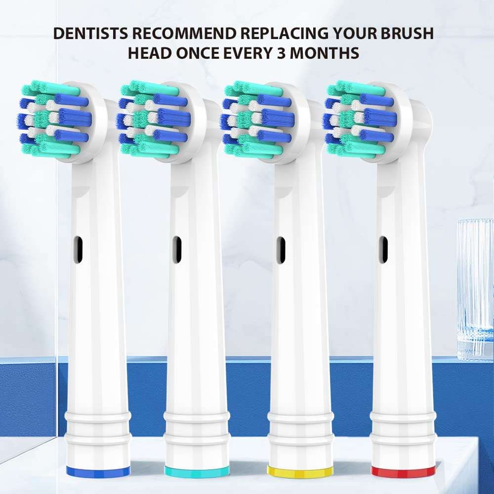 Replacement Toothbrush Heads for Oral B Braun(Individually Packaged),8 Pack Professional Electric Toothbrush Heads Compatible with Oral B 7000/Pro 1000/9600/ 5000/3000/8000 (8 Count) - Image 7