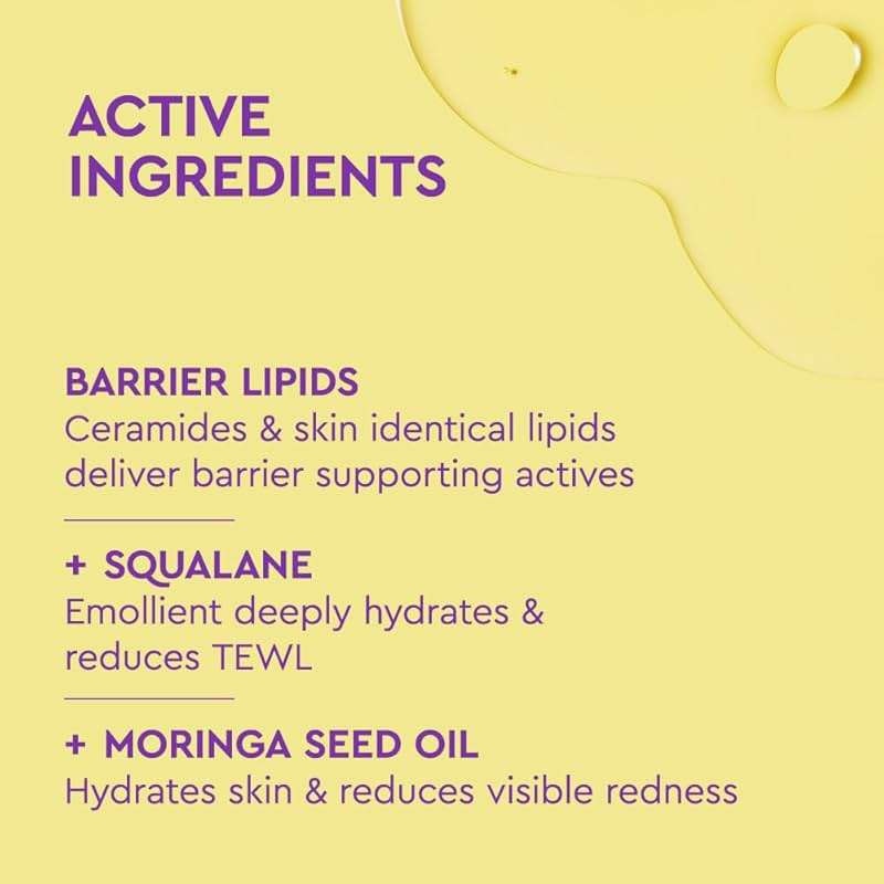 BYOMA Milky Oil Cleanser - Hydrating Facial Cleanser for Skin Barrier Repair - Tri-Ceramide Face Wash for Sensitive Skin & All Skin Types - Deeply Hydrated Skin, No Oily Residue - 3.38 fl oz - Image 4