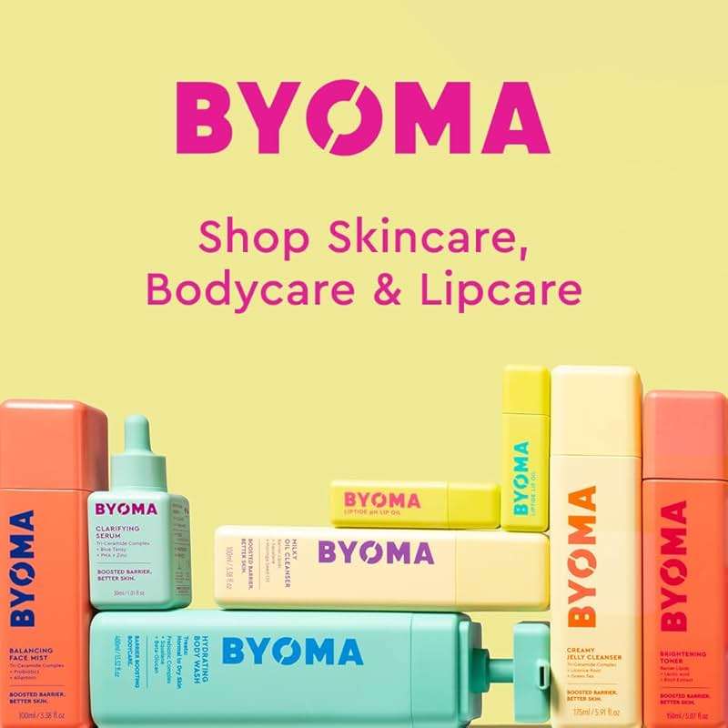 BYOMA Milky Oil Cleanser - Hydrating Facial Cleanser for Skin Barrier Repair - Tri-Ceramide Face Wash for Sensitive Skin & All Skin Types - Deeply Hydrated Skin, No Oily Residue - 3.38 fl oz - Image 9