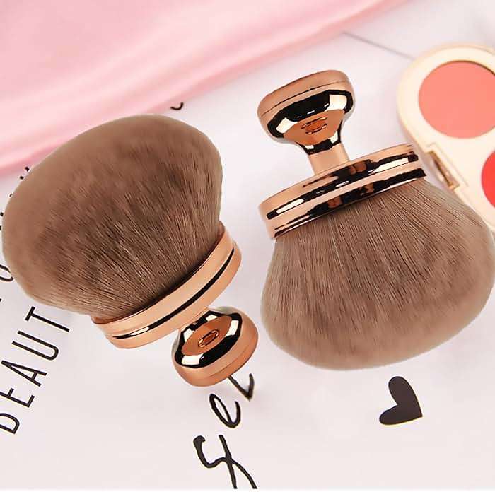 Extra Large Body Makeup Brush For Self Tanner, Self Tan Back Applicator, 74mm Wide-headed Kabuki Brush For Bronzers Blend Self Tanning Applicator, Oval Face Leg Makeup Brush With Drawstring Bag - Image 7