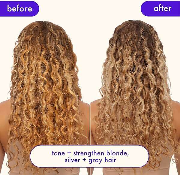 amika bust your brass cool blonde strength repair shampoo - Image 4