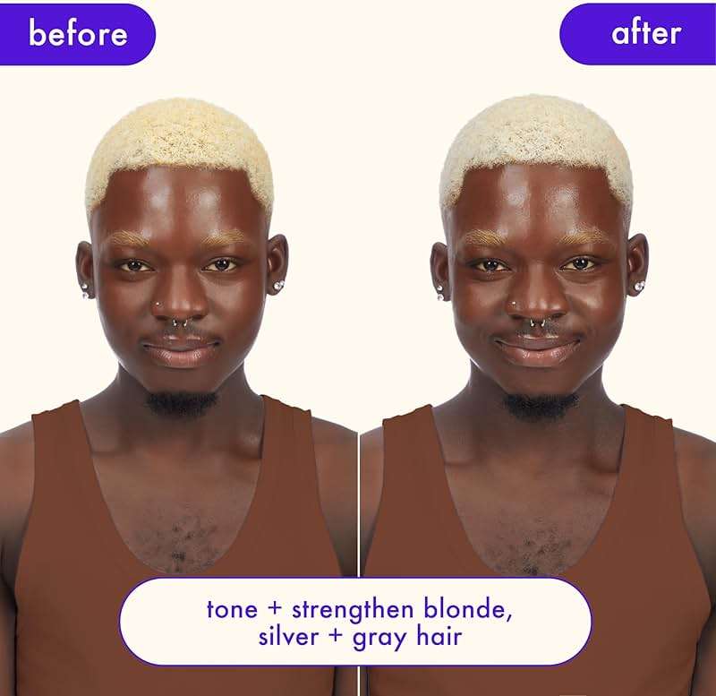 amika bust your brass cool blonde strength repair shampoo - Image 8